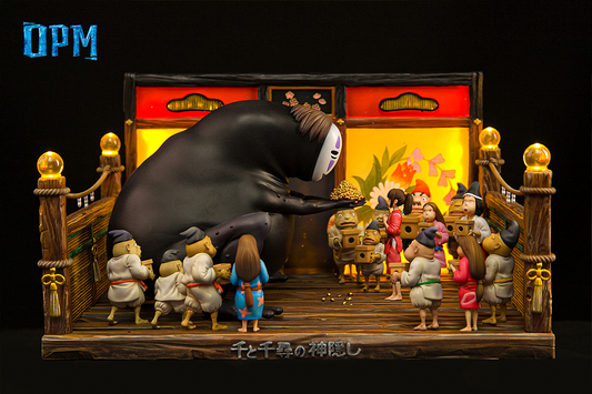 OPM STUDIO – HAYAO MIYAZAKI SMALL SCENE SERIES 2. SPIRITED AWAY, BATHHOUSE SCENE [IN STOCK]