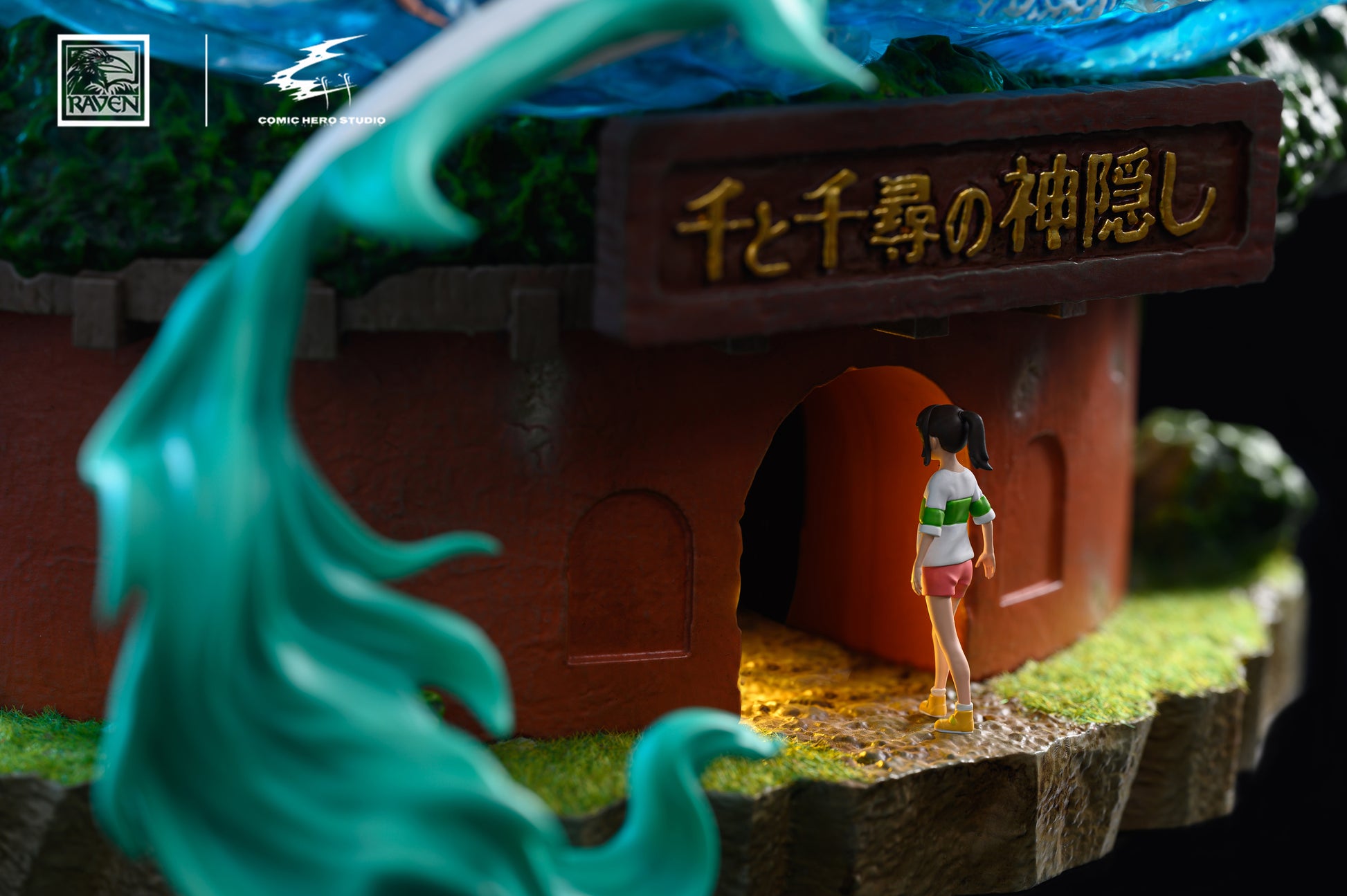 Boh & Yu Bird- Spirited Away-studio Ghibli-FANART FIGURINE