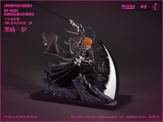 RE.SOULS STUDIO – BLEACH: SPRINTEN SERIES 2. ICHIGO KUROSAKI [SOLD OUT]