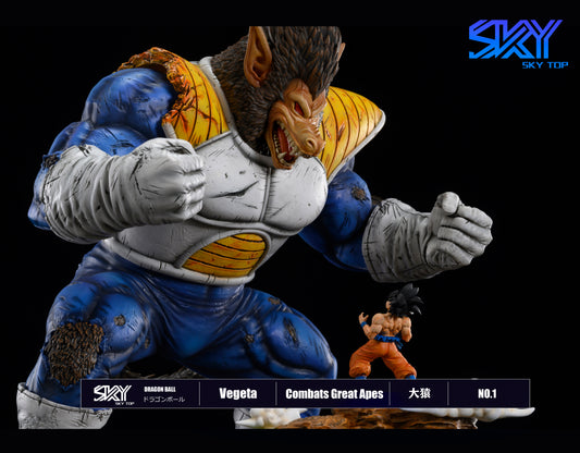 SKY TOP STUDIO – DRAGON BALL Z: GOKU VS GREAT APE VEGETA [SOLD OUT]