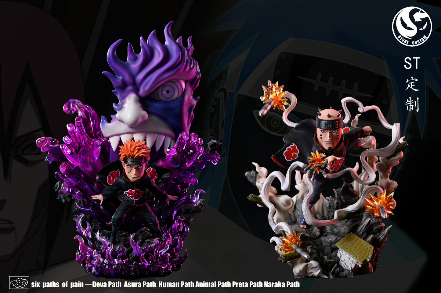 STONE CUSTOM STUDIO – NARUTO: SIX PATHS OF PATH, ASURA AND NARAKA PATH [SOLD OUT]