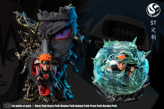 STONE CUSTOM STUDIO – NARUTO: SIX PATHS OF PATH, DEVA AND PRETA PATH [IN STOCK]