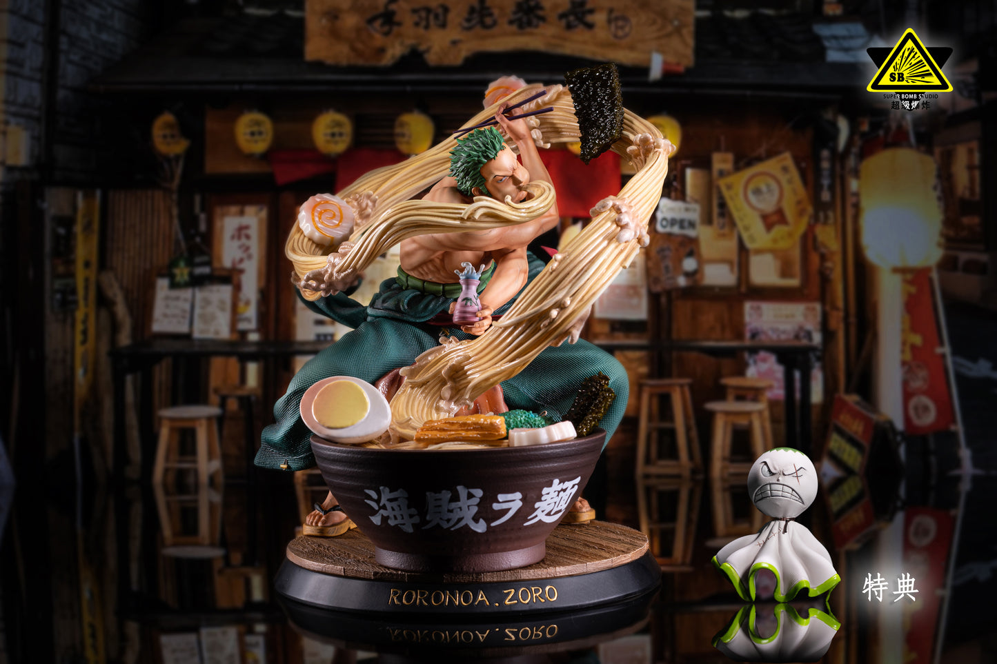 SUPER BOMB STUDIO – ONE PIECE: RAMEN NOODLES ZORO [SOLD OUT]