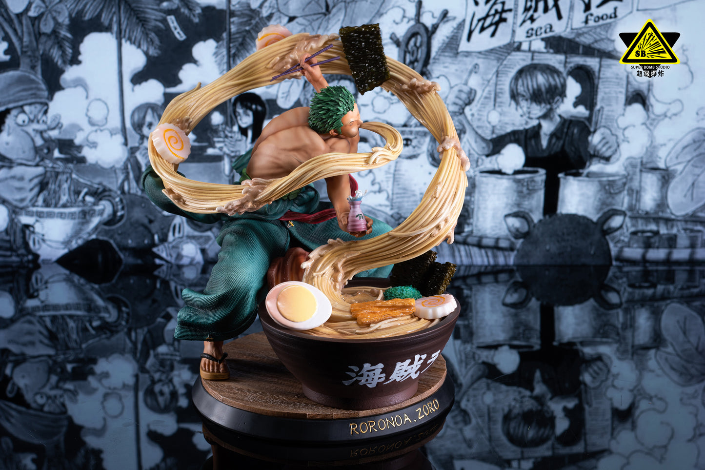 SUPER BOMB STUDIO – ONE PIECE: RAMEN NOODLES ZORO [SOLD OUT]