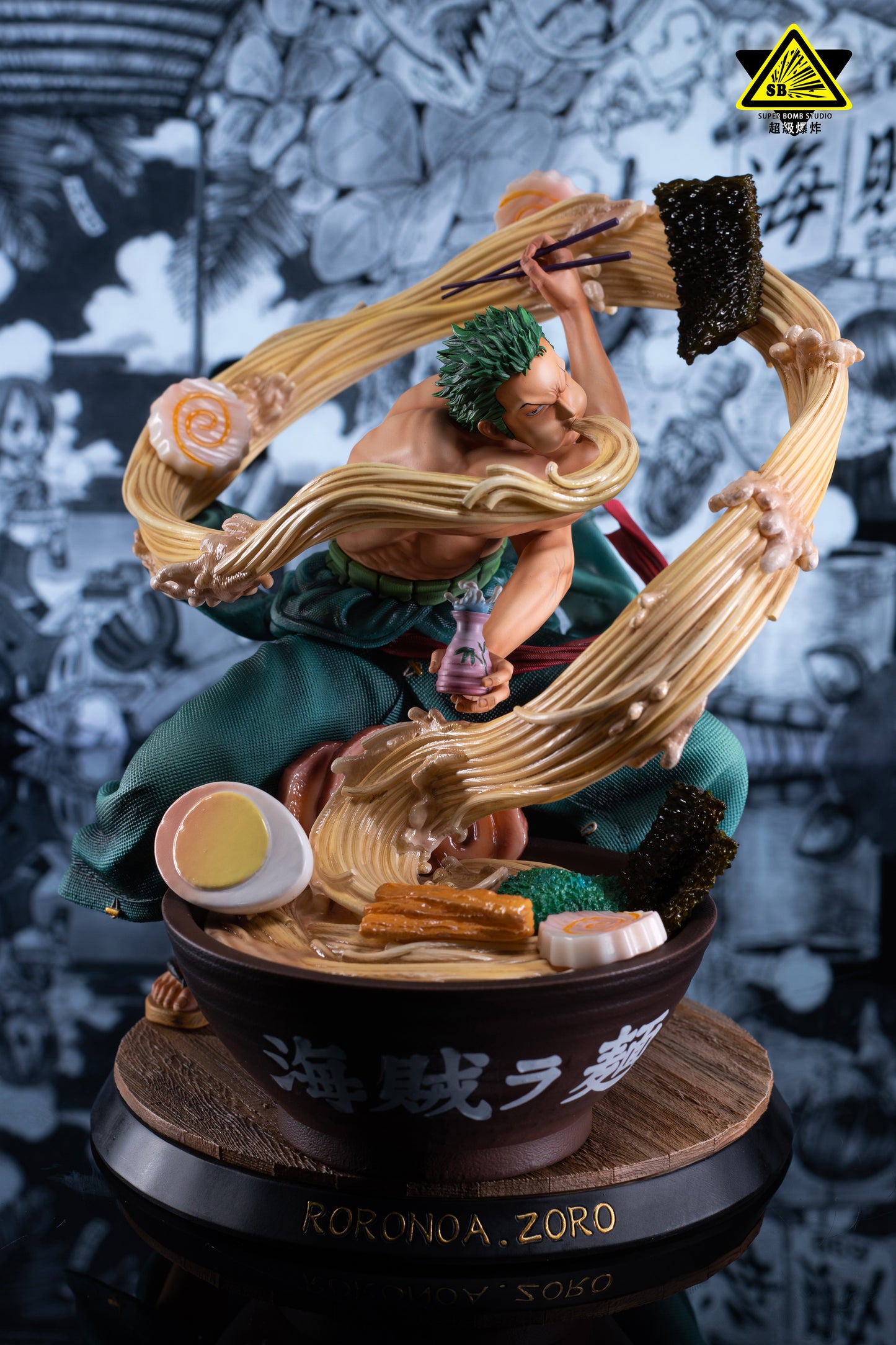 SUPER BOMB STUDIO – ONE PIECE: RAMEN NOODLES ZORO [SOLD OUT]