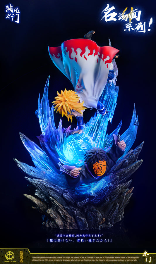 SURGE STUDIO – NARUTO: WCF SCENE SERIES 1. MASTER VS STUDENT MINATO AND OBITO [SOLD OUT]