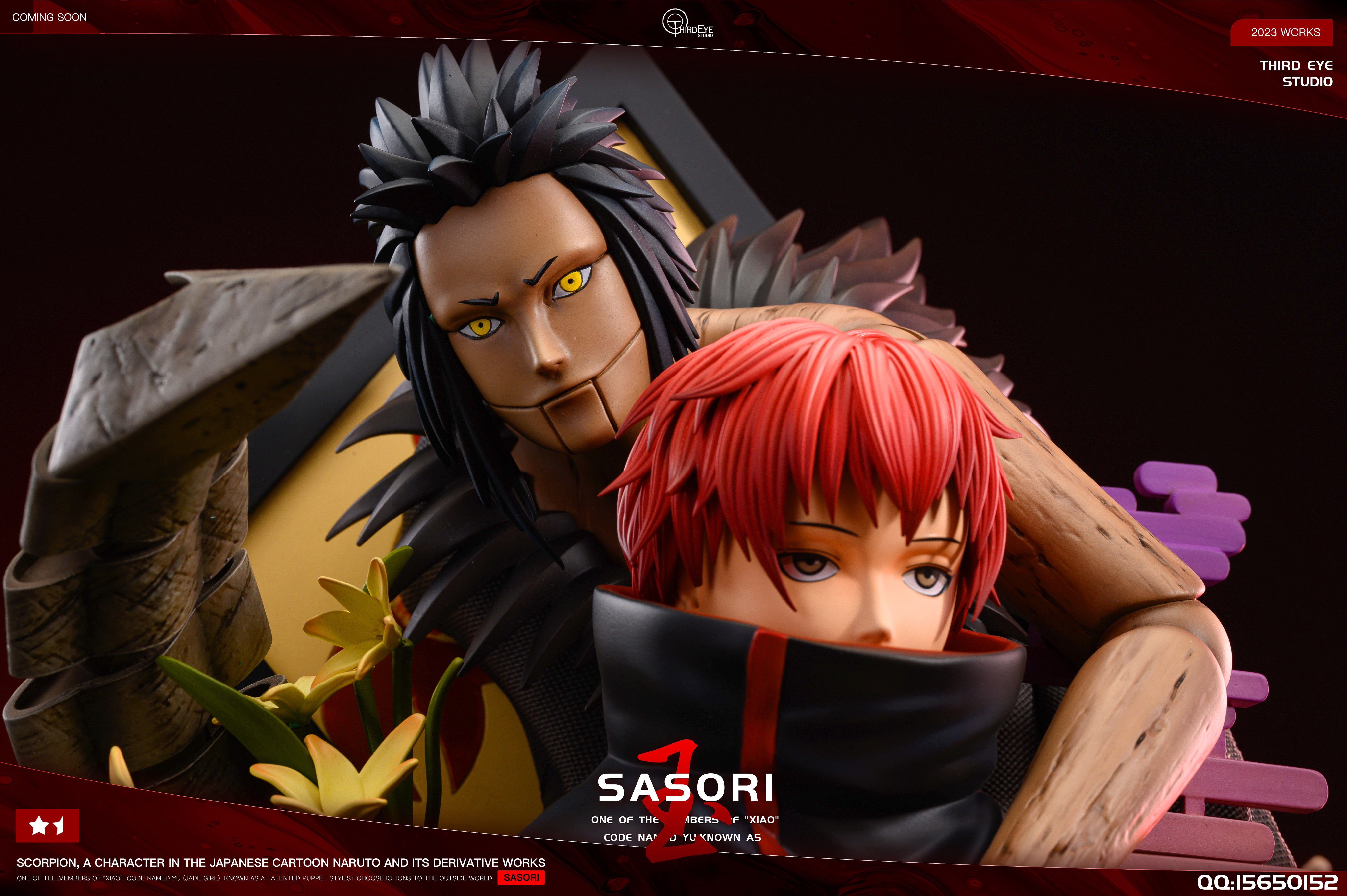 Sh shops Figuarts Custom third kazekage Sasori figure bestlee