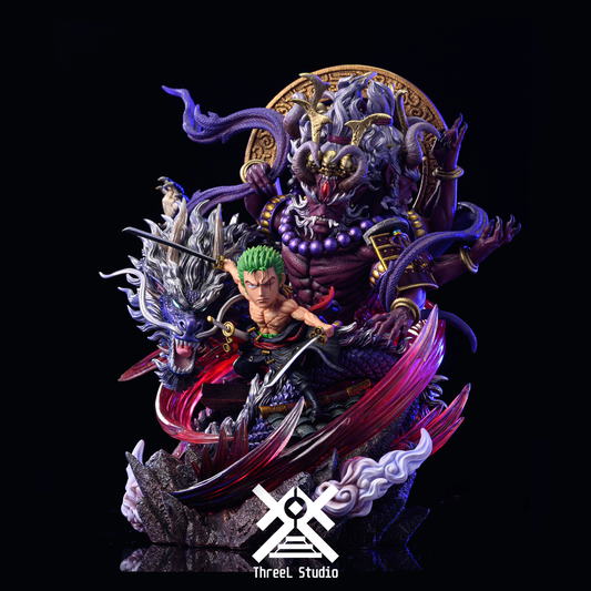 THREEL STUDIO – ONE PIECE: RAID ON ONIGASHIMA SERIES 2. ASURA ZORO [IN STOCK]