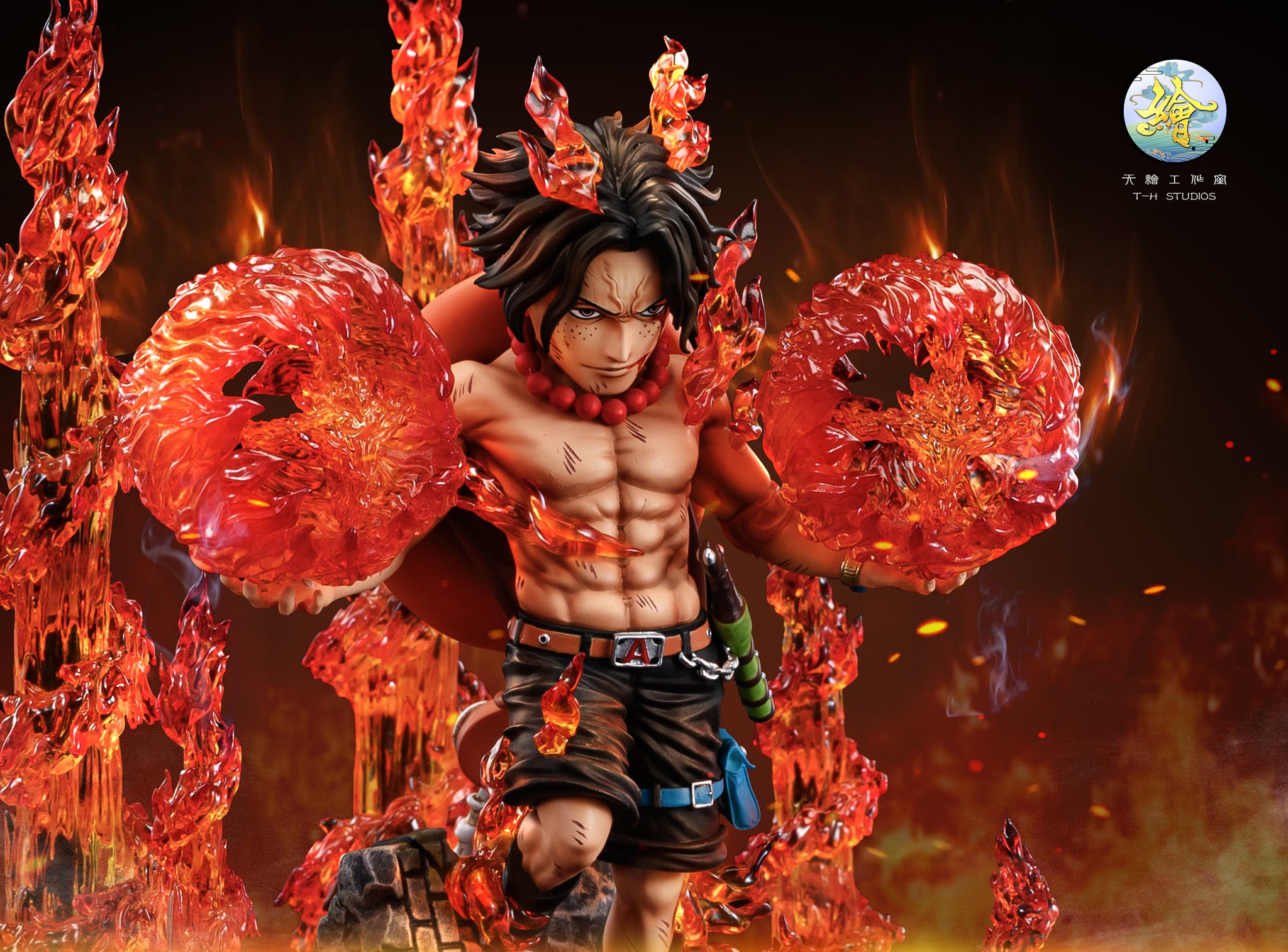 TH STUDIO – ONE PIECE: FLAME EMPEROR ACE [IN STOCK] – FF COLLECTIBLES