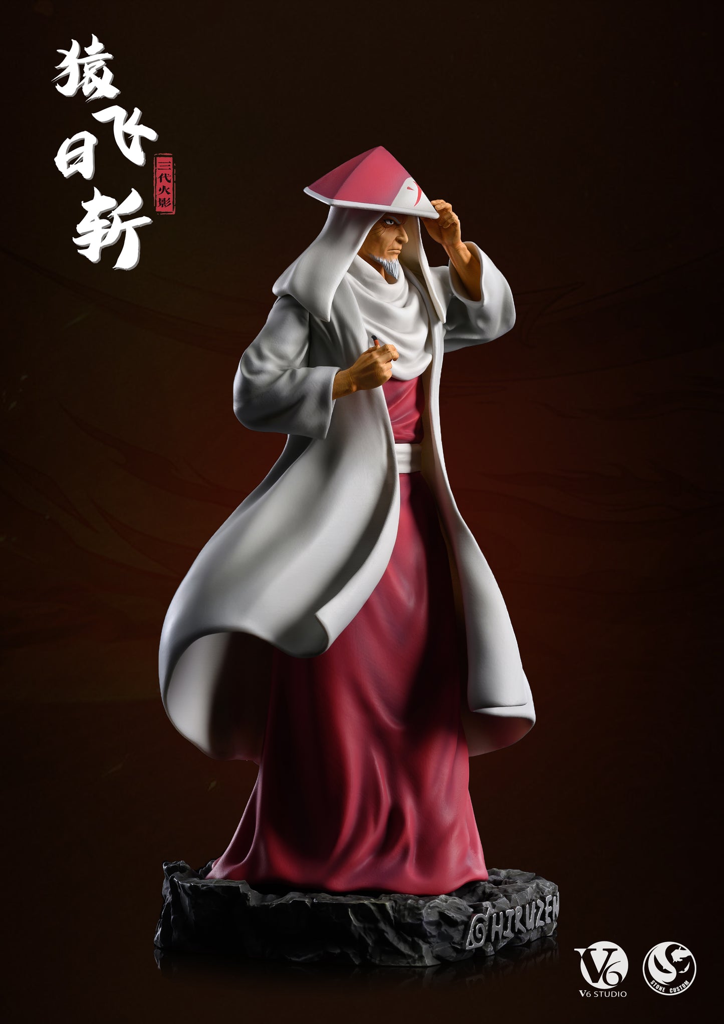 V6 x STONE CUSTOM STUDIO – NARUTO: HOKAGE SERIES 1. HASHIRAMA AND 3. HIRUZEN [IN STOCK]