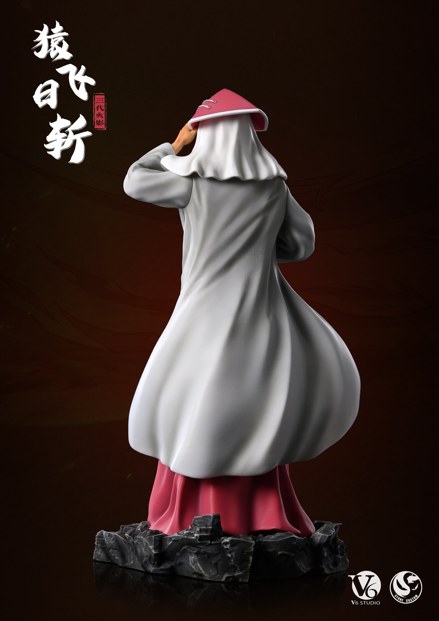 V6 x STONE CUSTOM STUDIO – NARUTO: HOKAGE SERIES 1. HASHIRAMA AND 3. HIRUZEN [IN STOCK]