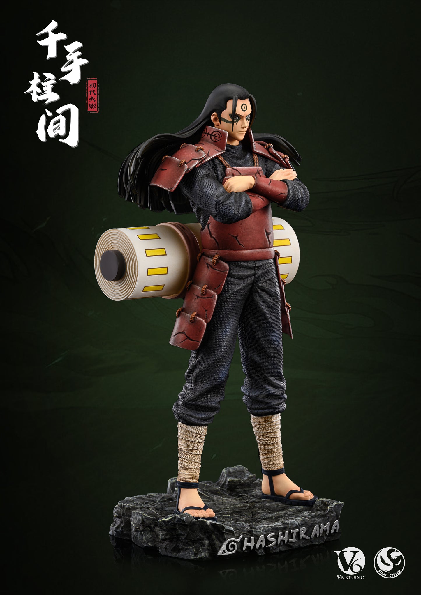 V6 x STONE CUSTOM STUDIO – NARUTO: HOKAGE SERIES 1. HASHIRAMA AND 3. HIRUZEN [IN STOCK]