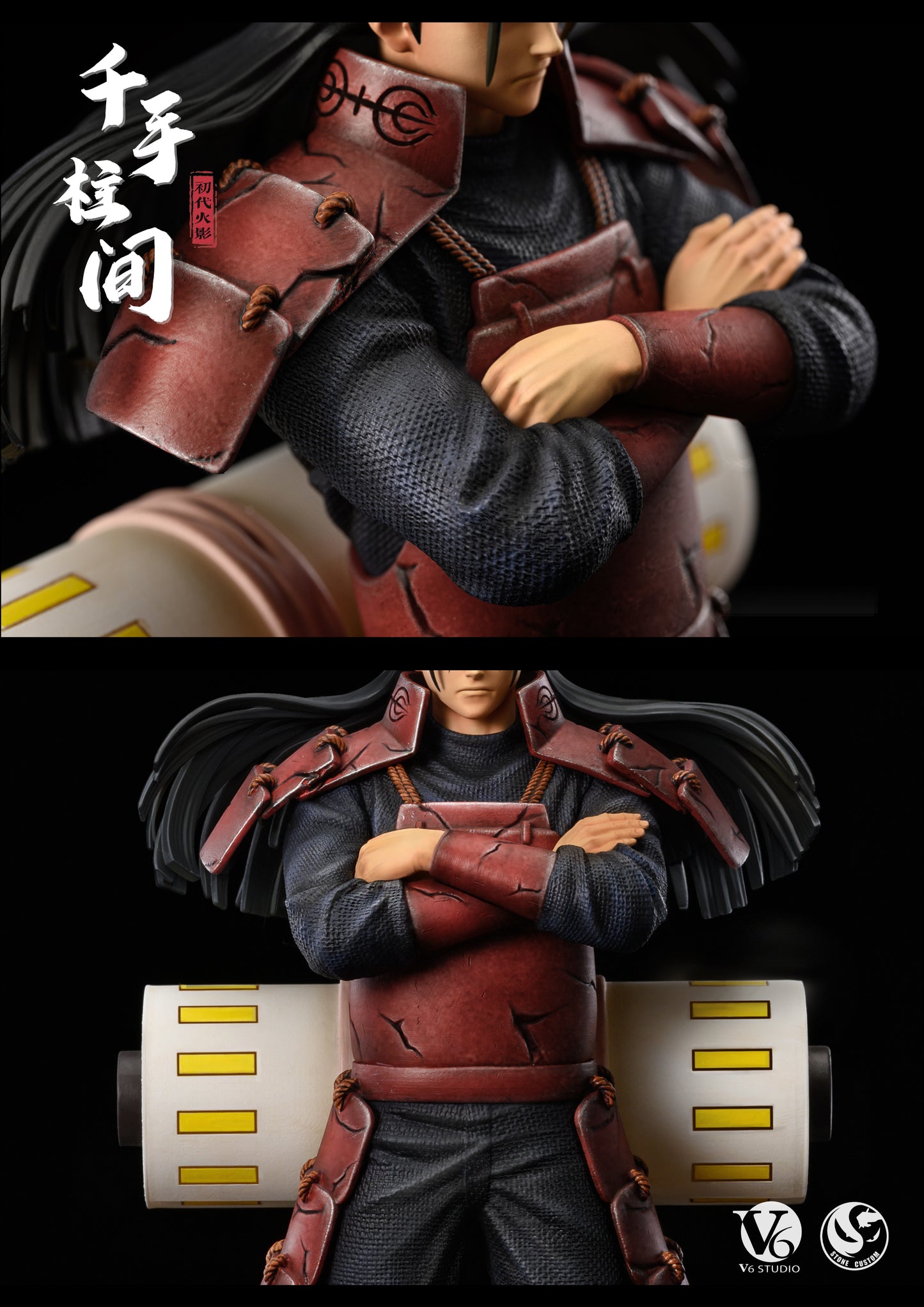 V6 x STONE CUSTOM STUDIO – NARUTO: HOKAGE SERIES 1. HASHIRAMA AND 3. HIRUZEN [IN STOCK]