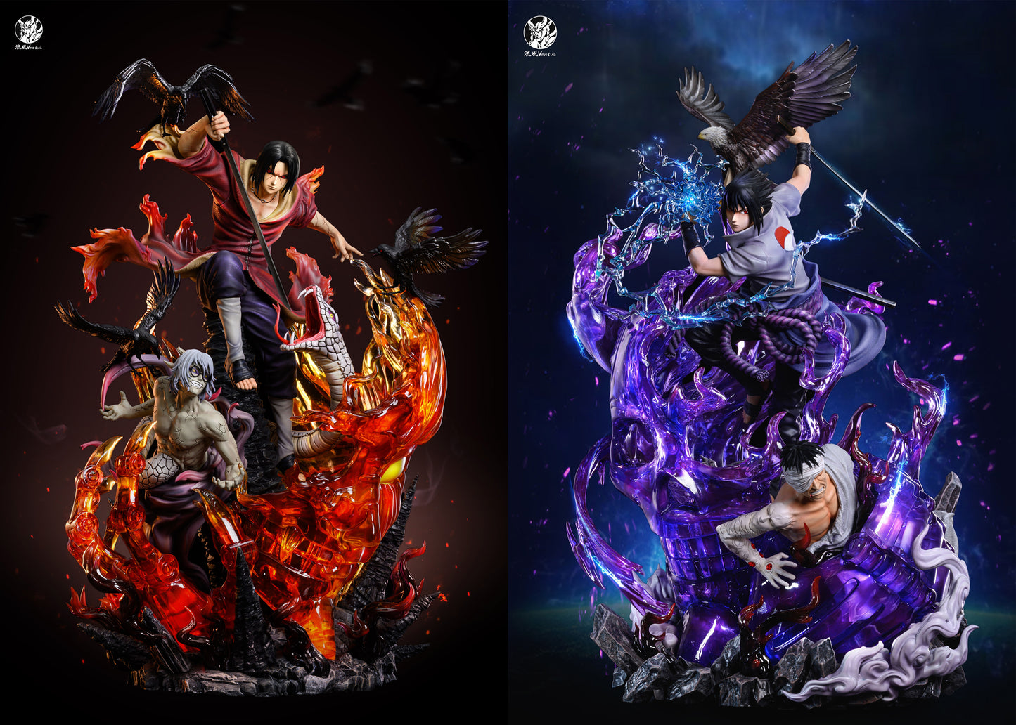 VENTUS STUDIO – NARUTO: UCHIHA SERIES, SASUKE UCHIHA AND ITACHI UCHIHA [SOLD OUT]