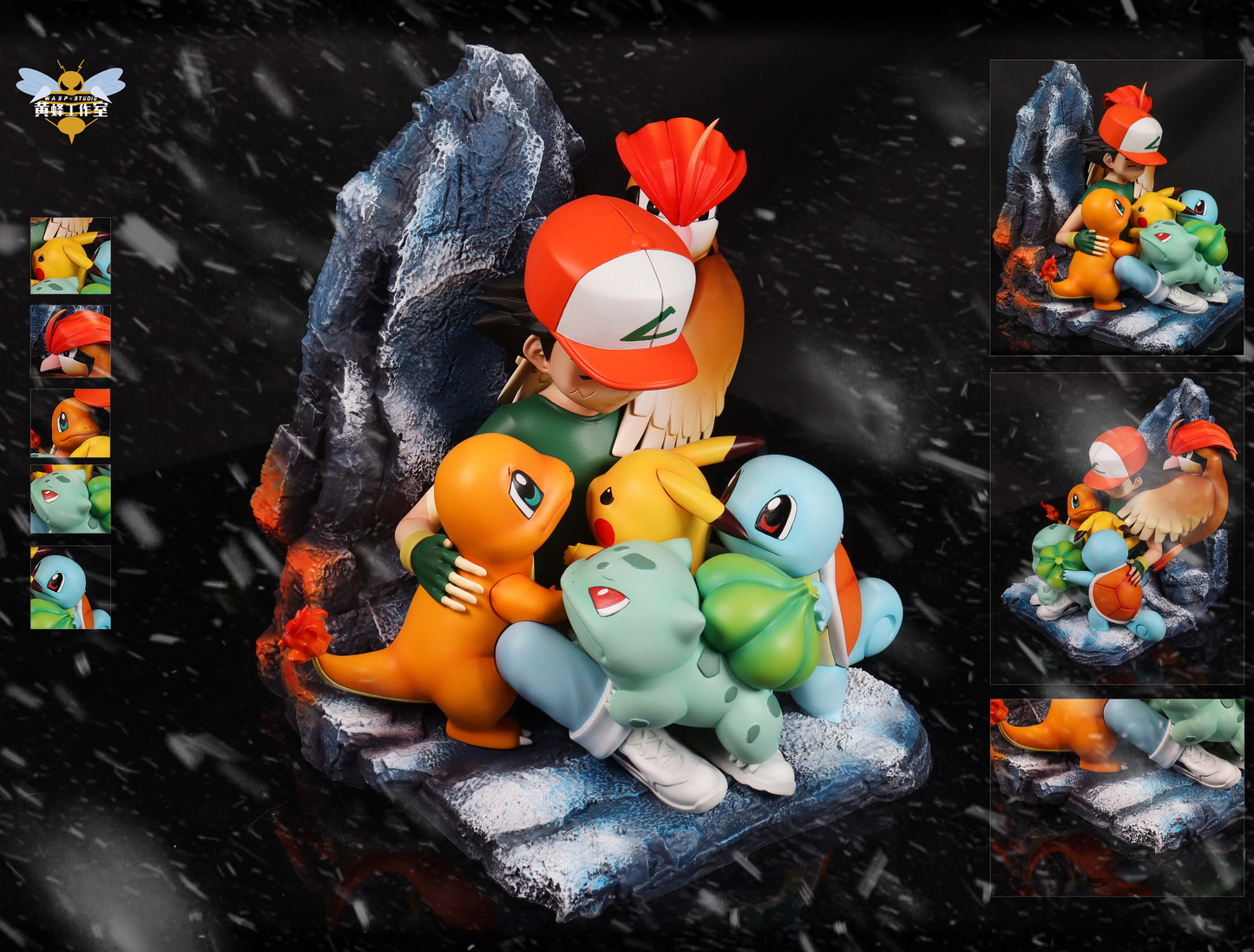 WASP STUDIO – POKEMON: CHARACTER SCENE SERIES 1. HUG FOR WARMTH [IN STOCK]