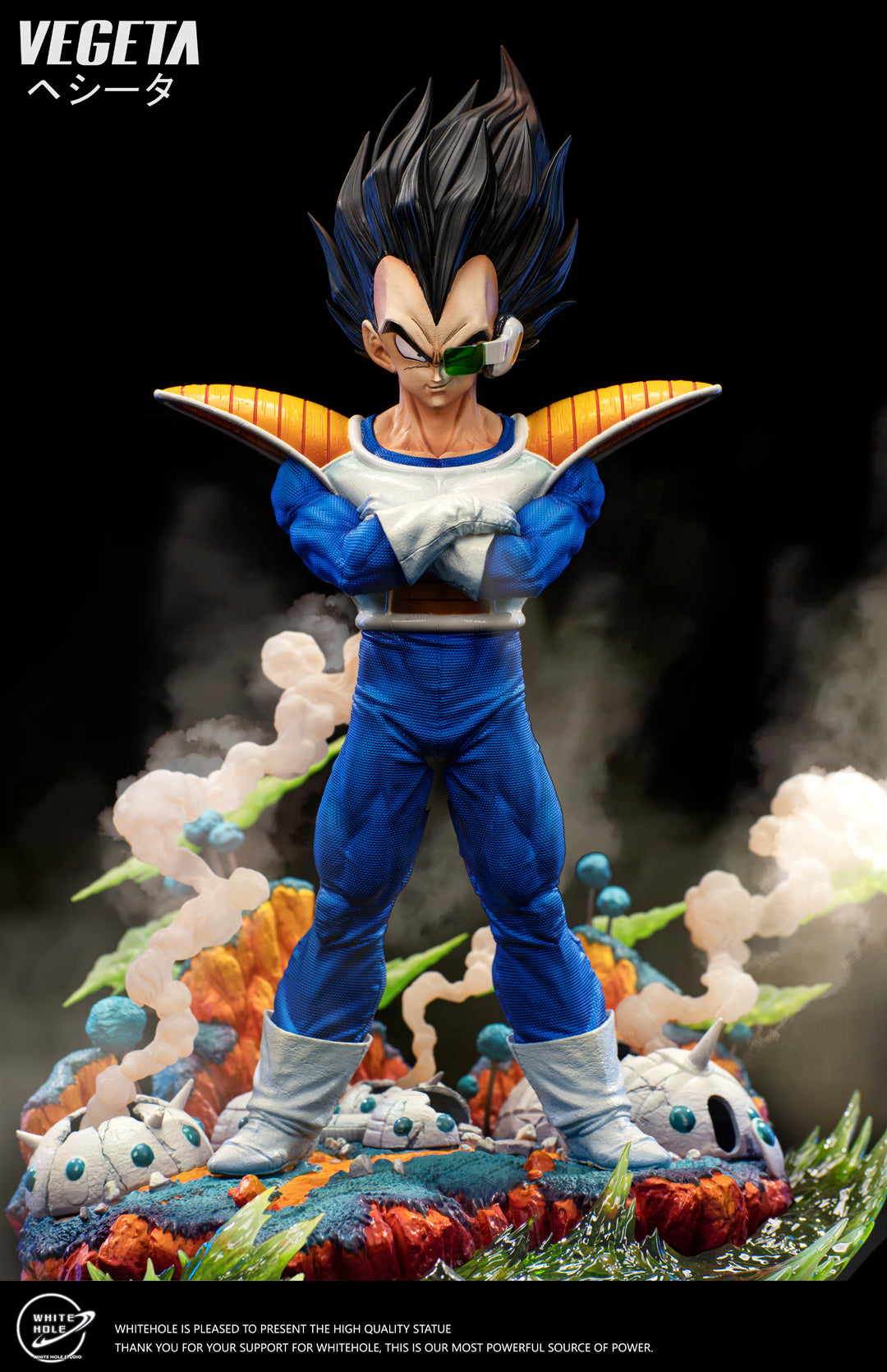 WHITE HOLE STUDIO – DRAGON BALL Z: NAMEK SERIES, FULL BODY BATTLE ARMO – FF  COLLECTIBLES