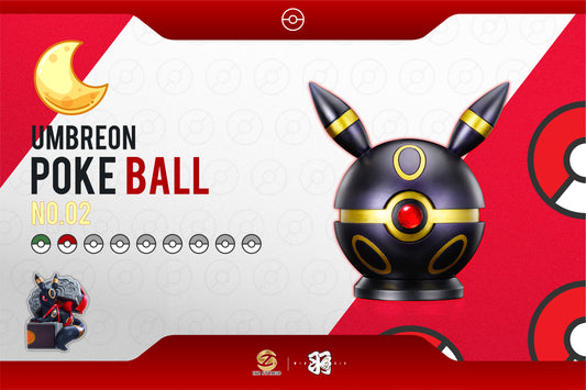 WING x HZ STUDIO – POKEMON: EEVEE POKE BALL SERIES 02. UMBREON POKE BALL [SOLD OUT]