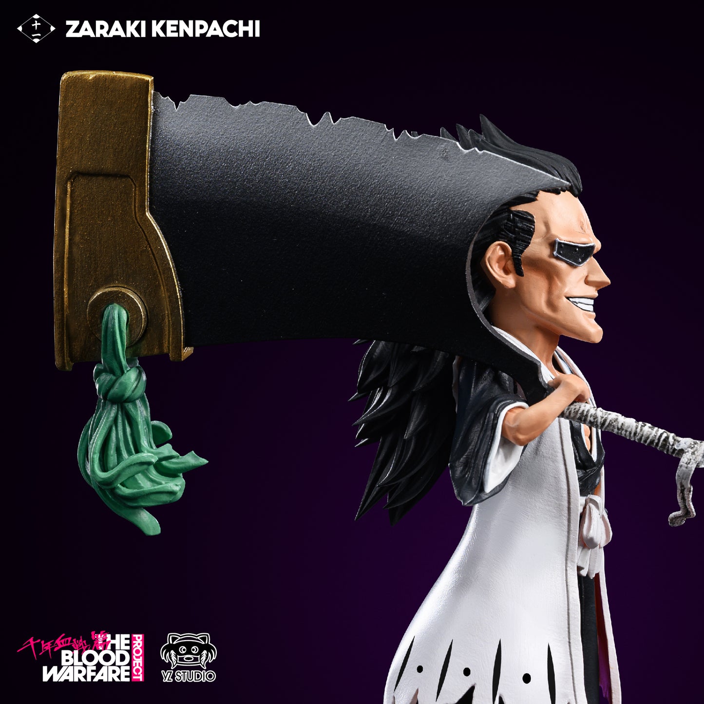 YZ STUDIO – BLEACH: THOUSAND-YEAR BLOOD WAR CAPTAIN SERIES 4. KENPACHI ZARAKI [PRE-ORDER]