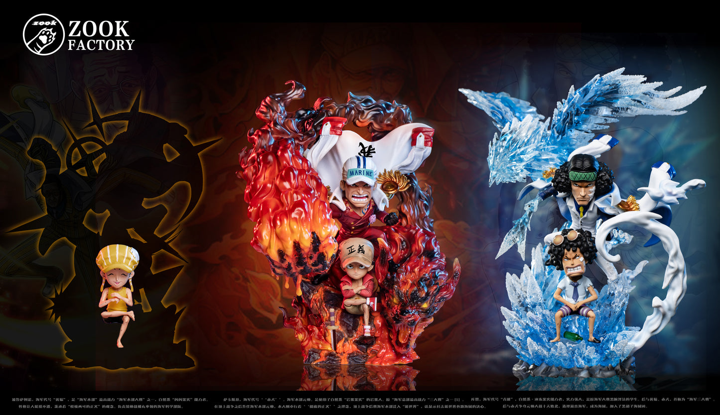 ZOOK FACTORY STUDIO – ONE PIECE: THREE ADMIRALS SERIES 2. AOKIJI [SOLD OUT]