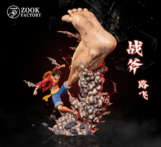 ZOOK FACTORY STUDIO – ONE PIECE: THREE BROTHERS POP SERIES 2. GIGANT AXE LUFFY [IN STOCK]