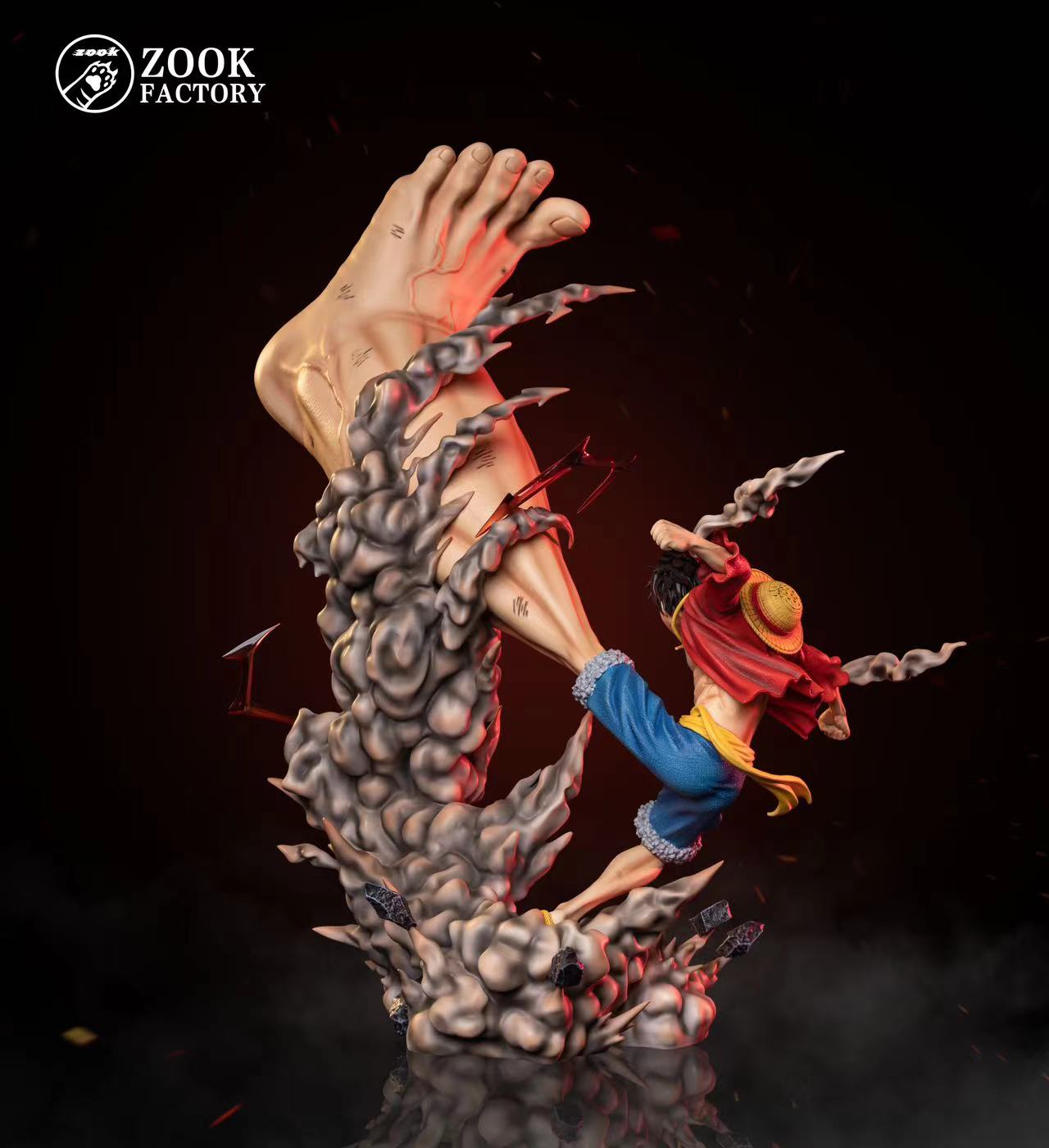 ZOOK FACTORY STUDIO – ONE PIECE: THREE BROTHERS POP SERIES 2. GIGANT AXE LUFFY [IN STOCK]