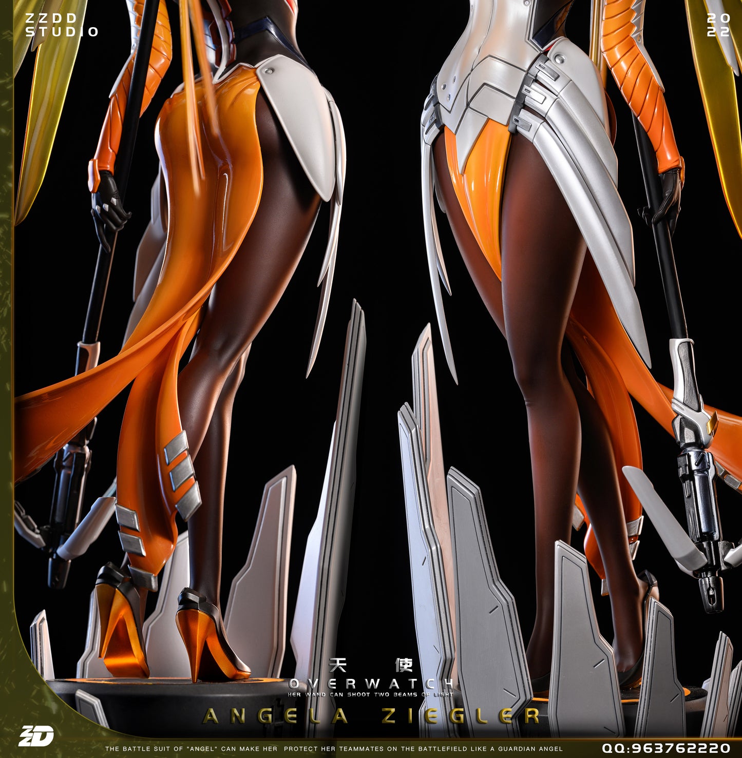 ZZDD STUDIO – OVERWATCH: ANGELA ZIEGLER, MERCY [IN STOCK]