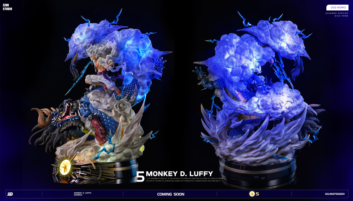 ZZDD STUDIO – ONE PIECE: NIKA LUFFY VS KAIDO [SOLD OUT]