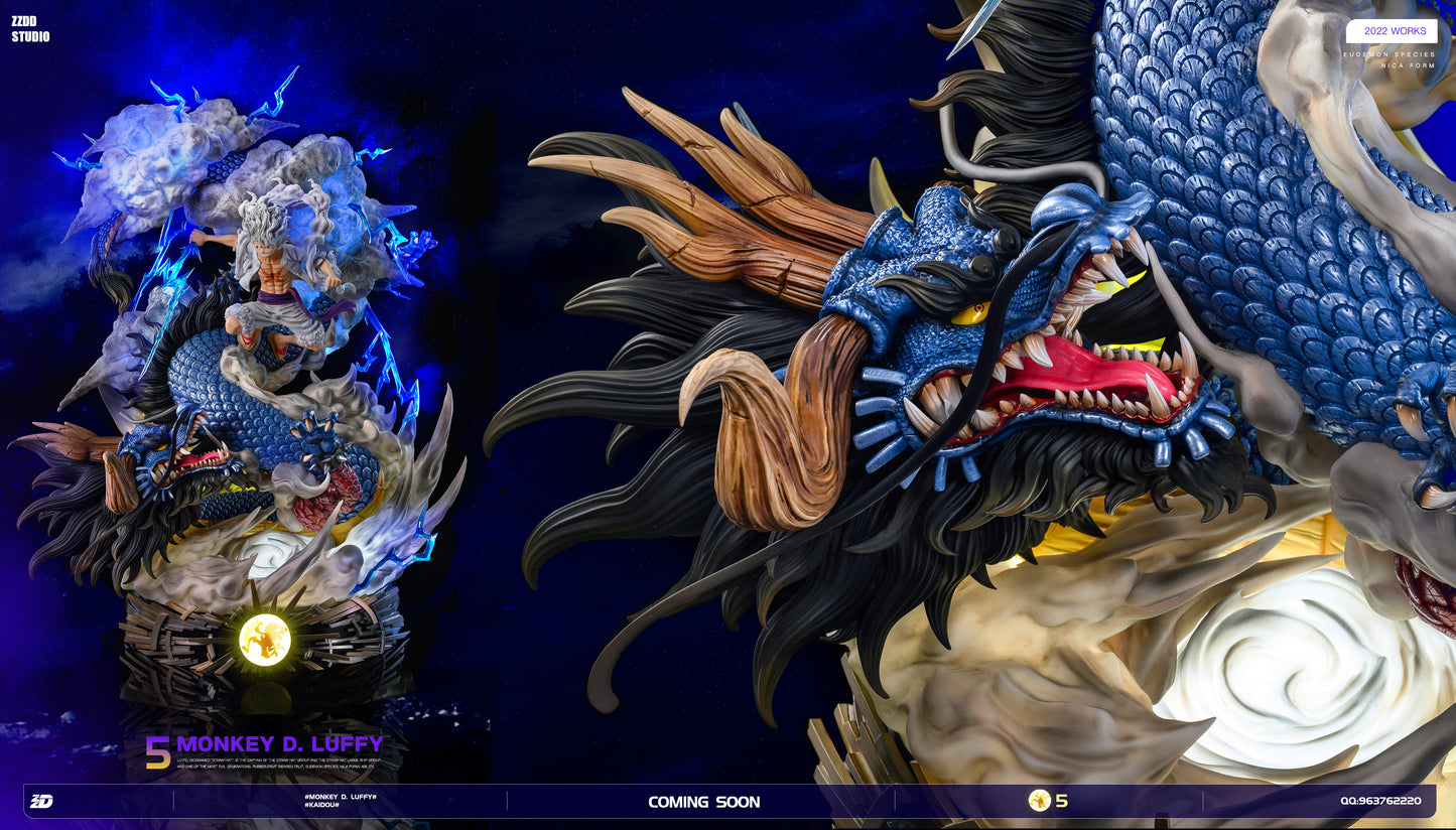 ZZDD STUDIO – ONE PIECE: NIKA LUFFY VS KAIDO [SOLD OUT]